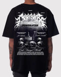 GODZ AMONGST MORTALS TEE IN BLACK