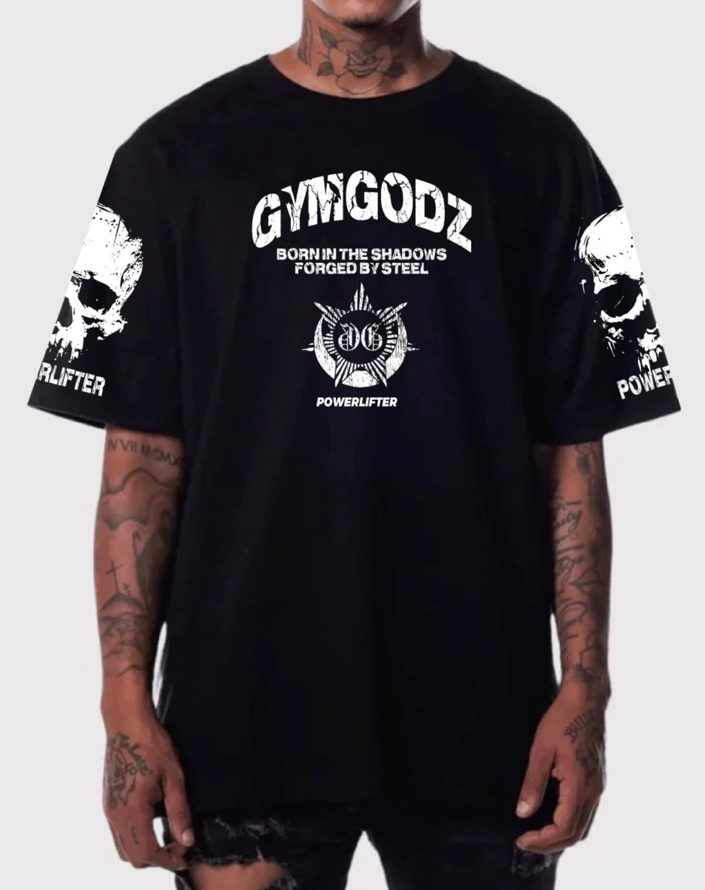 MOVE WEIGHT TEE IN BLACK