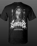 SAINTS & SINNERZ, SINNERZ & SAINTS TEE IN BLACK