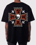 UNTIL DEATH ARRIVES THIS IS 4EVER TEE IN BLACK