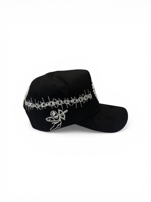 CROWN OF THE GODZ HAT IN BLACK